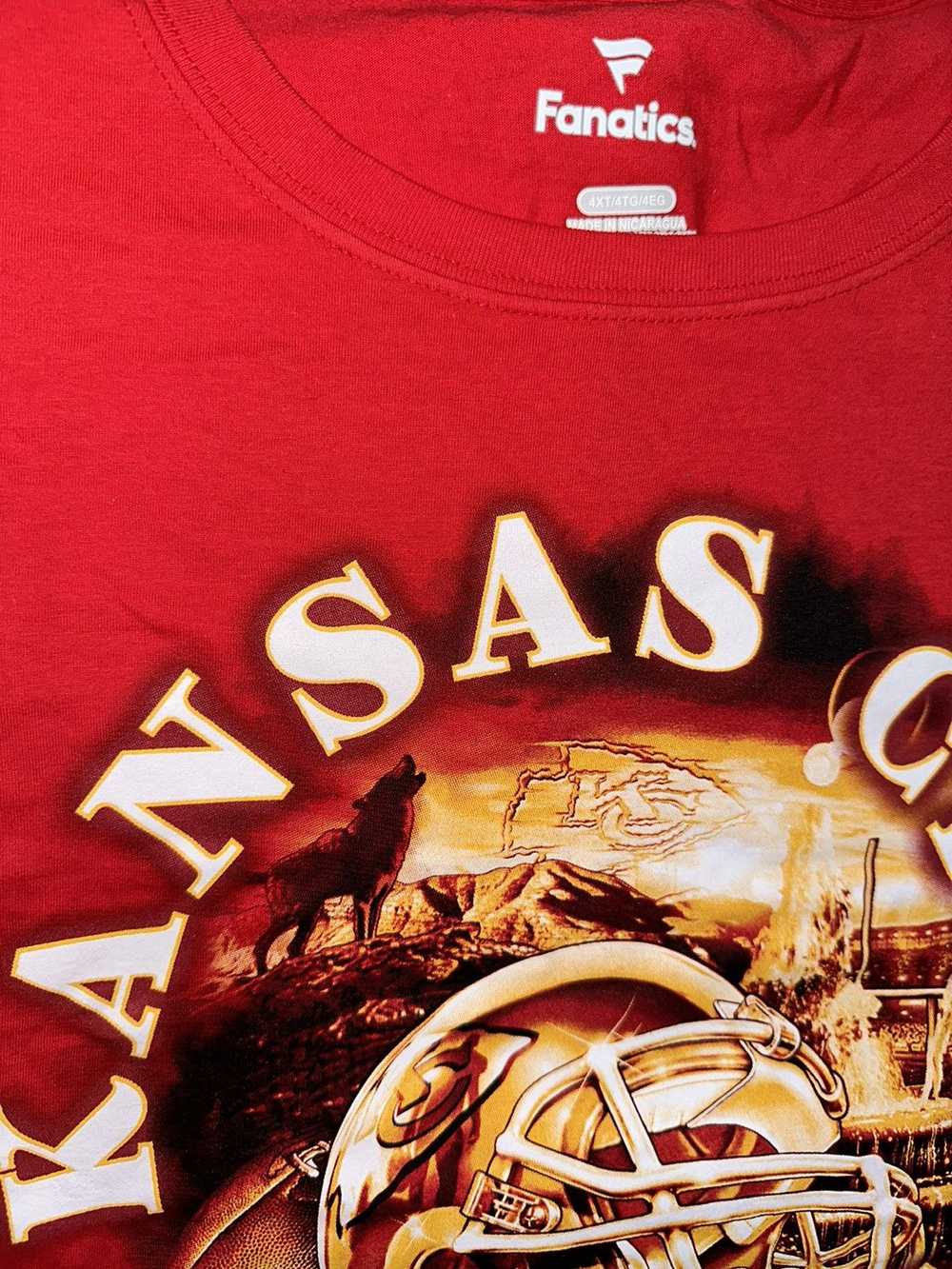 NFL Kansas City chiefs t-shirt size 4XL - image 4