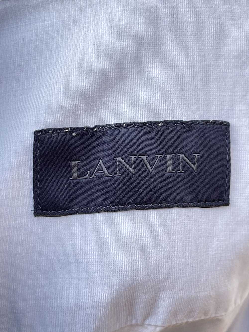 Lanvin 🔥 Lanvin Paris luxury shirt size Small co… - image 7