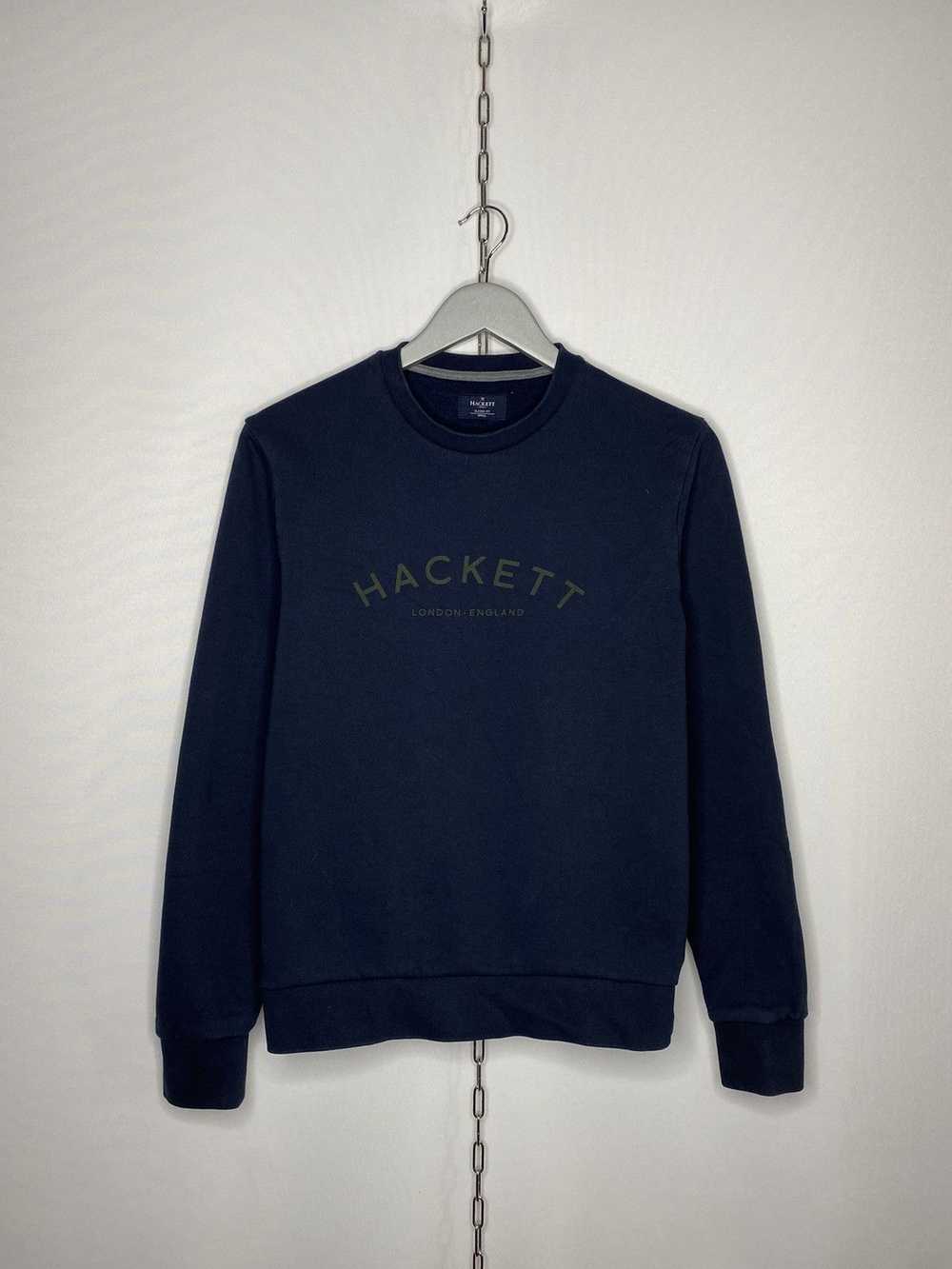 Hackett × Streetwear × Vintage Hackett Navy Blue … - image 1