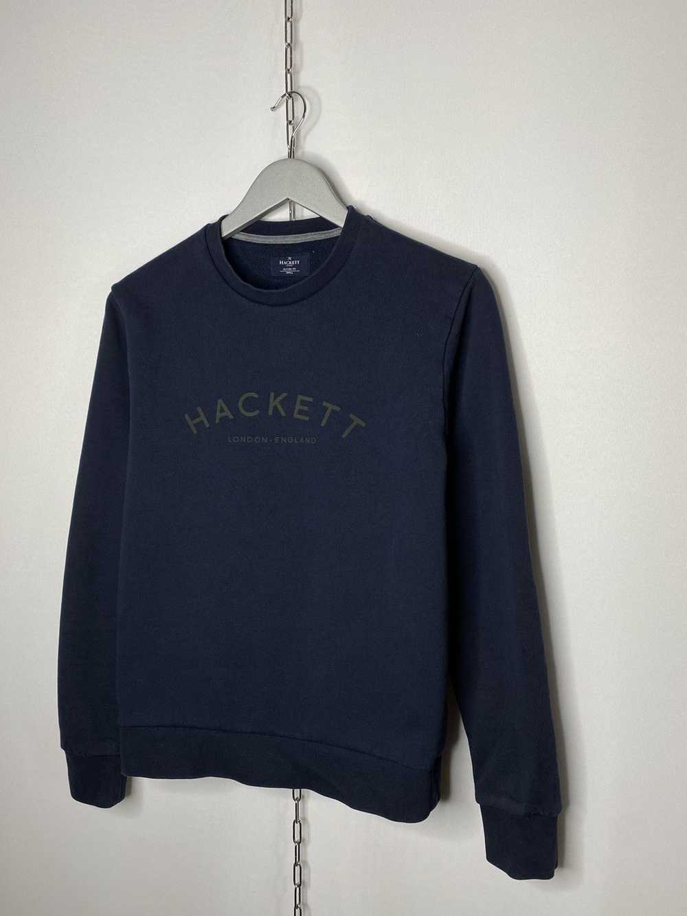 Hackett × Streetwear × Vintage Hackett Navy Blue … - image 3