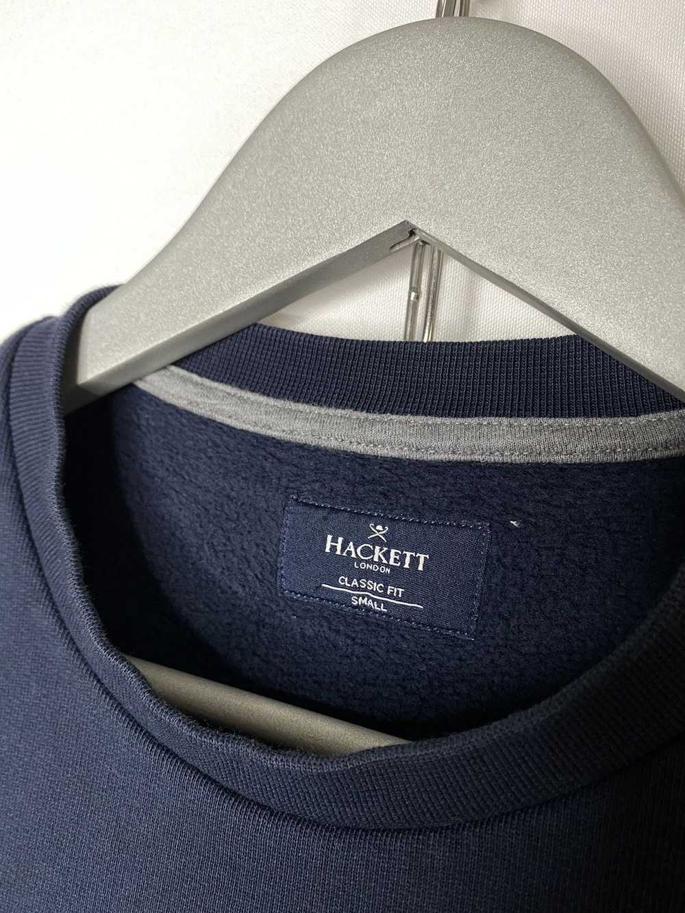 Hackett × Streetwear × Vintage Hackett Navy Blue … - image 5