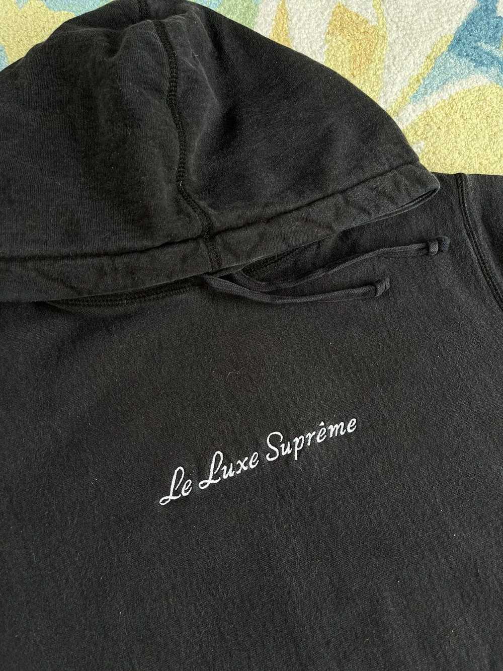 Supreme Supreme Le Luxe Hoodie SS19 Black - image 3