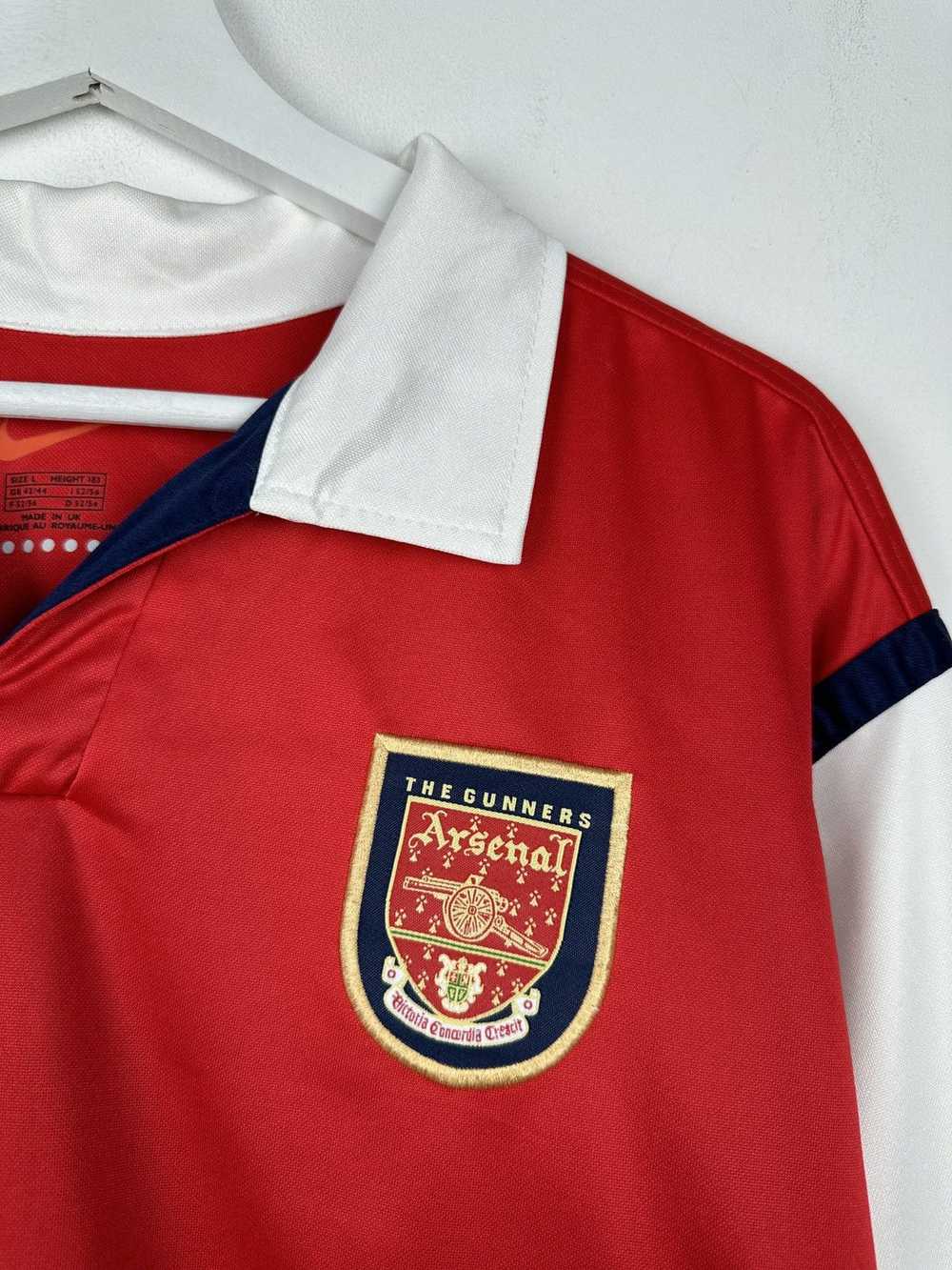 Nike × Soccer Jersey × Vintage Arsenal 1999 Home … - image 7