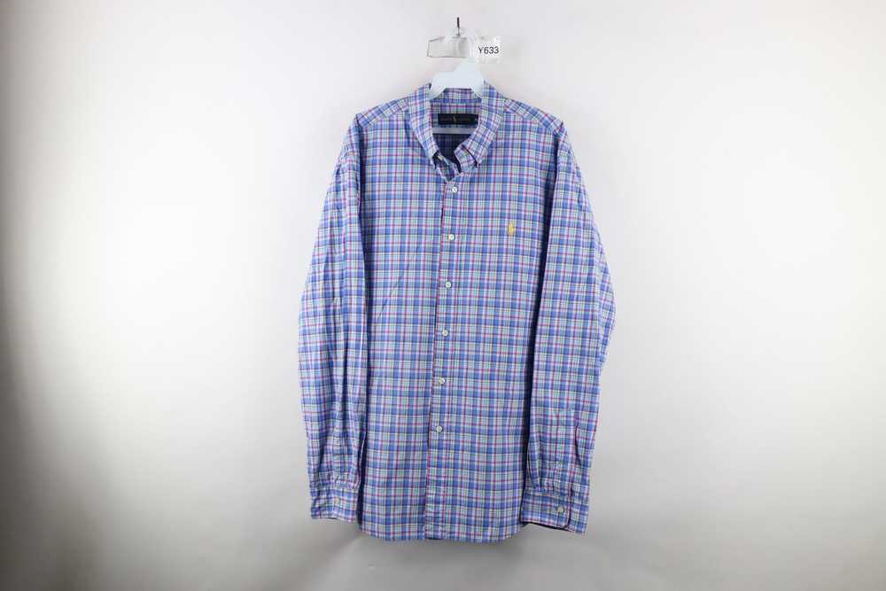 Ralph Lauren × Vintage Ralph Lauren Madras Plaid … - image 1