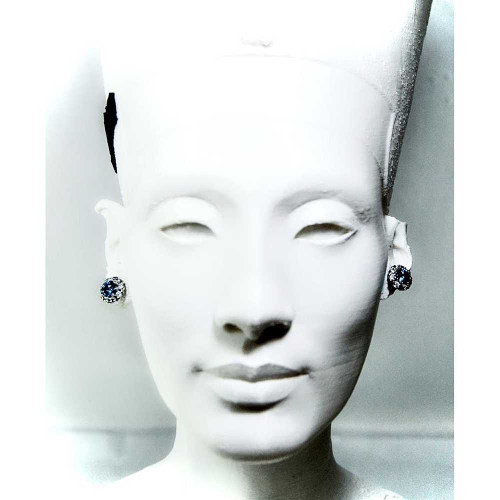 Non Signé / Unsigned Silver earrings - image 9