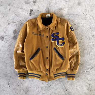 American College × Varsity Jacket × Vintage ADMIRA