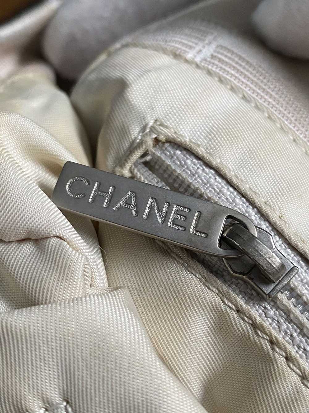 Chanel Chanel CC Canvas Tote Bag - image 8