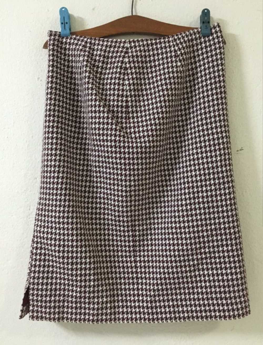 Burberry Burberry London Plaid Midi Skirt - image 7