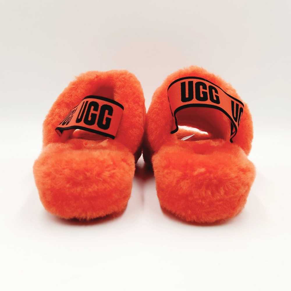 Ugg UGG Women Orange Sheepskin Cozy Platform Slip… - image 7