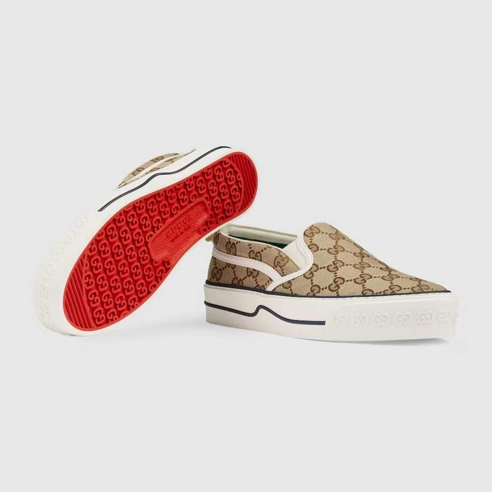 Gucci Tennis 1977 cloth trainers - image 3