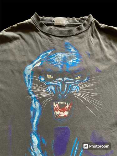 Animal Tee × Vintage Vintage Faded Panther Animal… - image 1