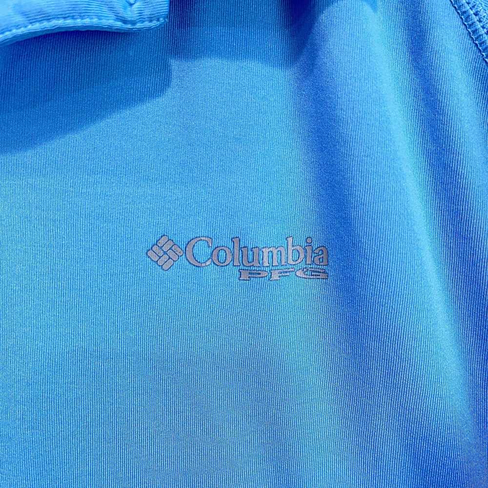 Columbia Columbia PFG Golf Tech Polo Shirt Blue S… - image 3