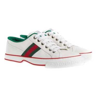Gucci Tennis 1977 leather trainers