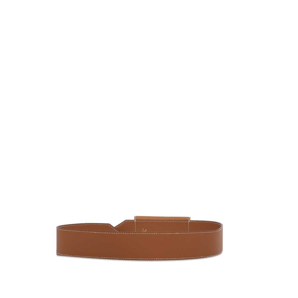 Brown Hermès Epsom and Swift Kelly Pocket Strap - image 3