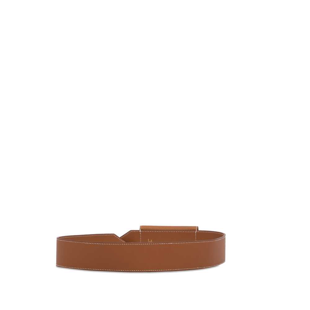 Brown Hermès Epsom and Swift Kelly Pocket Strap - image 4