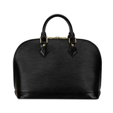 Black Louis Vuitton Epi Alma PM Handbag