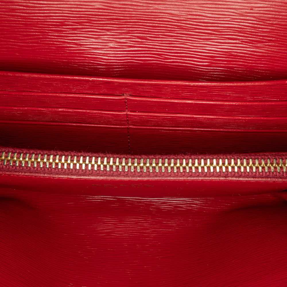 Red Prada Vitello Move Continental Wallet - image 6