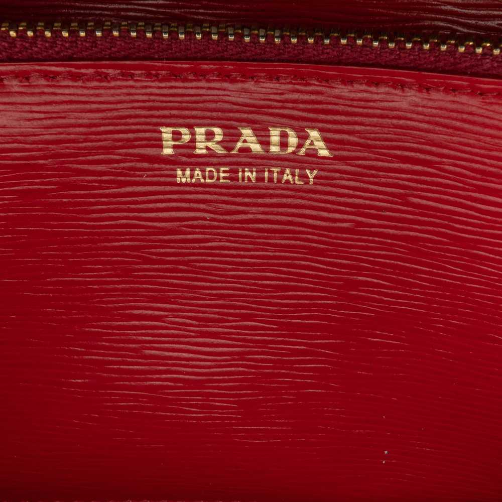 Red Prada Vitello Move Continental Wallet - image 8