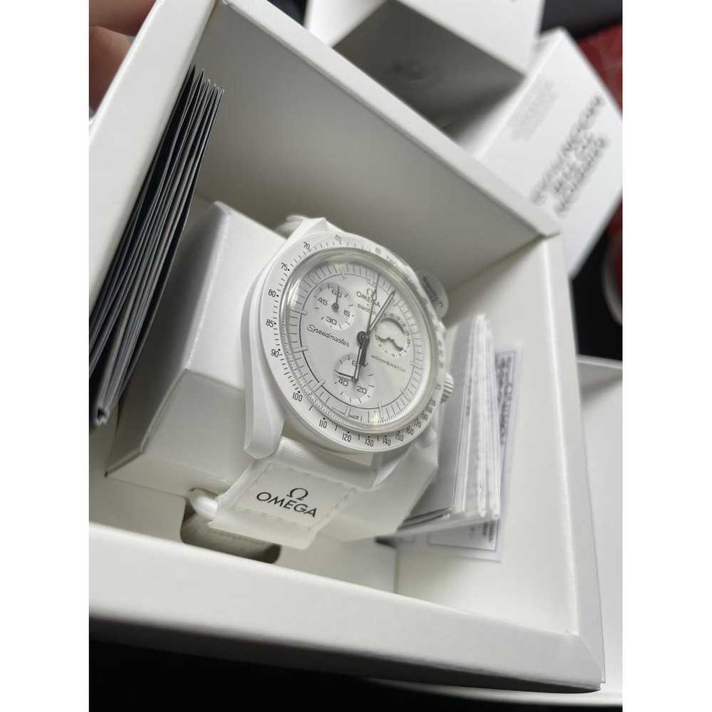 Omega X Swatch Ceramic watch - image 5