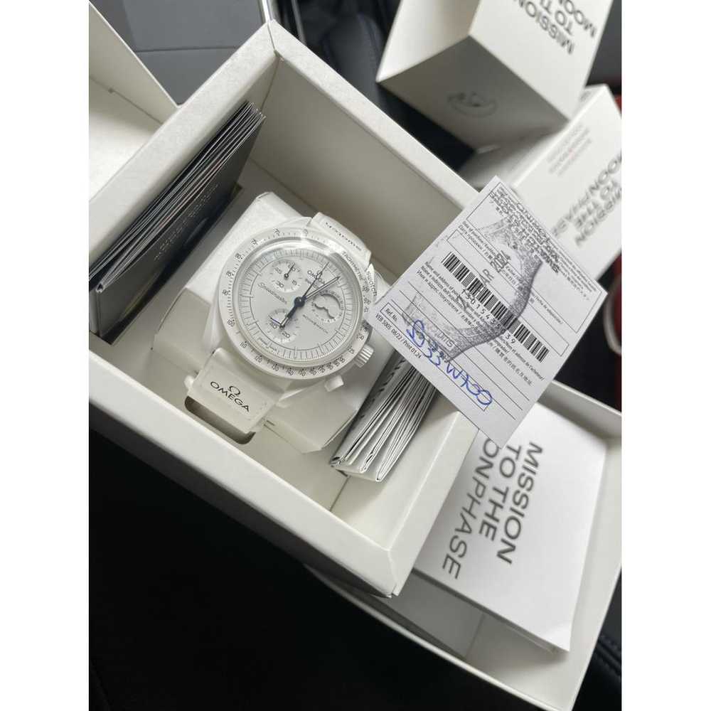 Omega X Swatch Ceramic watch - image 6