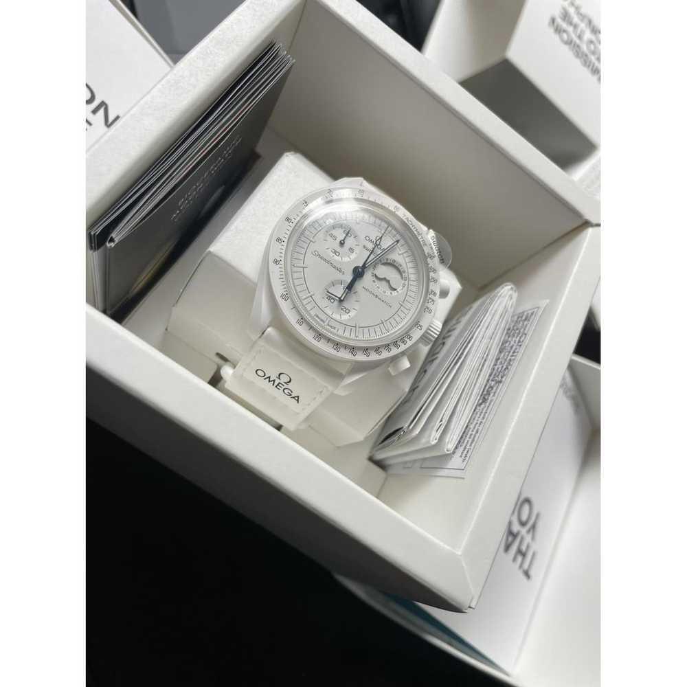 Omega X Swatch Ceramic watch - image 7