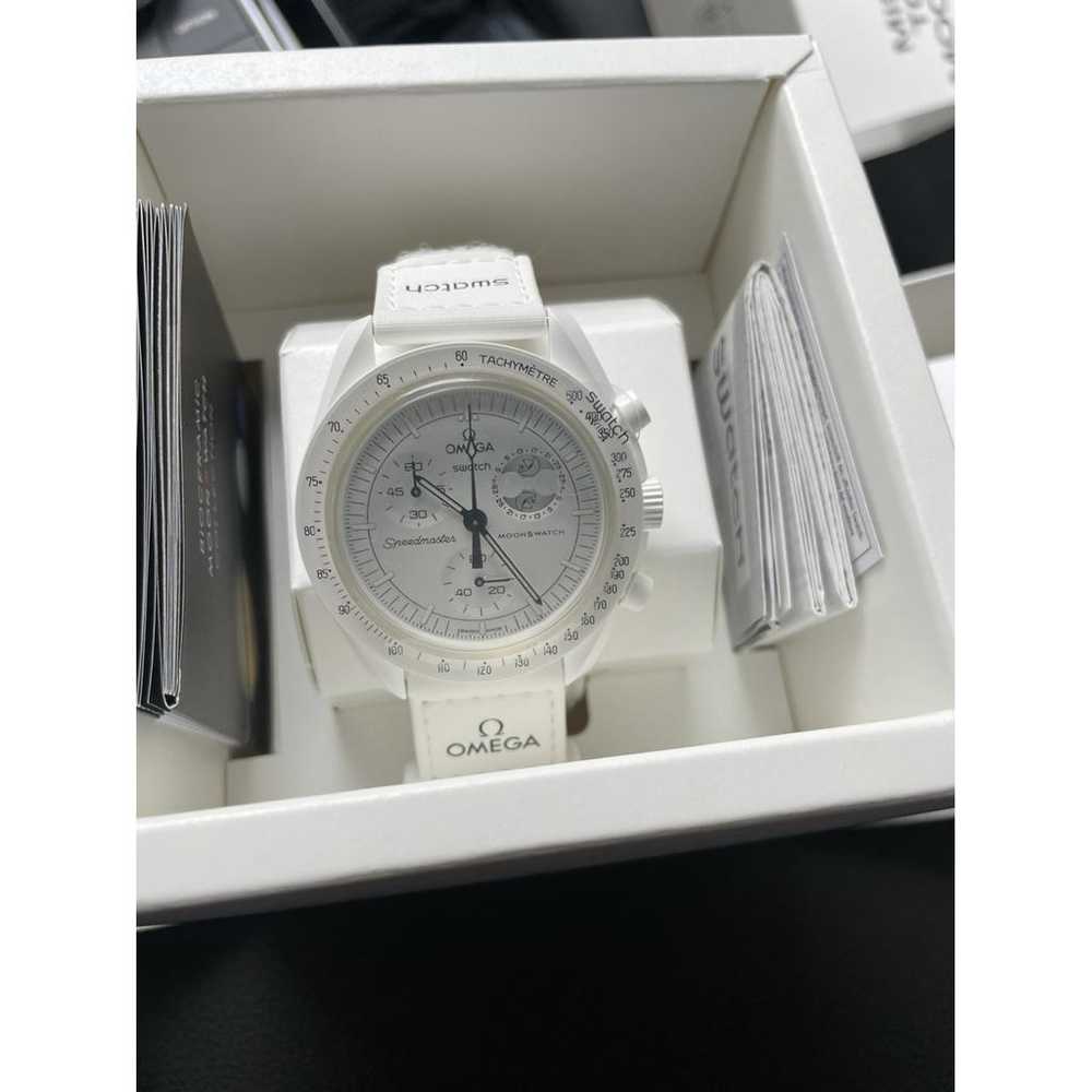 Omega X Swatch Ceramic watch - image 8