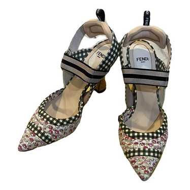 Fendi Colibri cloth heels