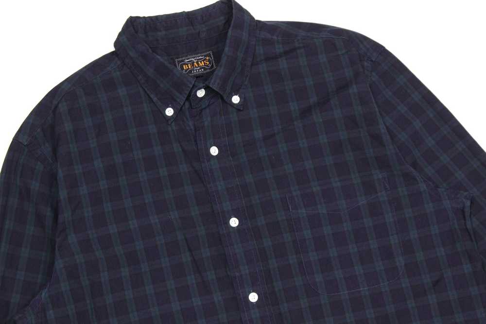 Beams Plus Plaid Shirt Made in Japan - image 3