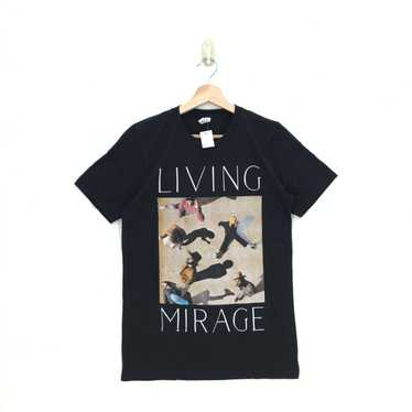 Band Tees × Vintage Living Mirage T Shirt Head an… - image 1