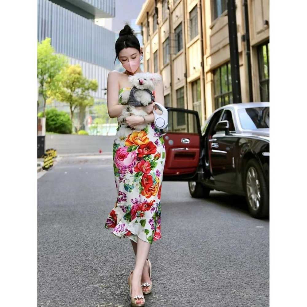 Dolce & Gabbana Silk mid-length dress - image 2