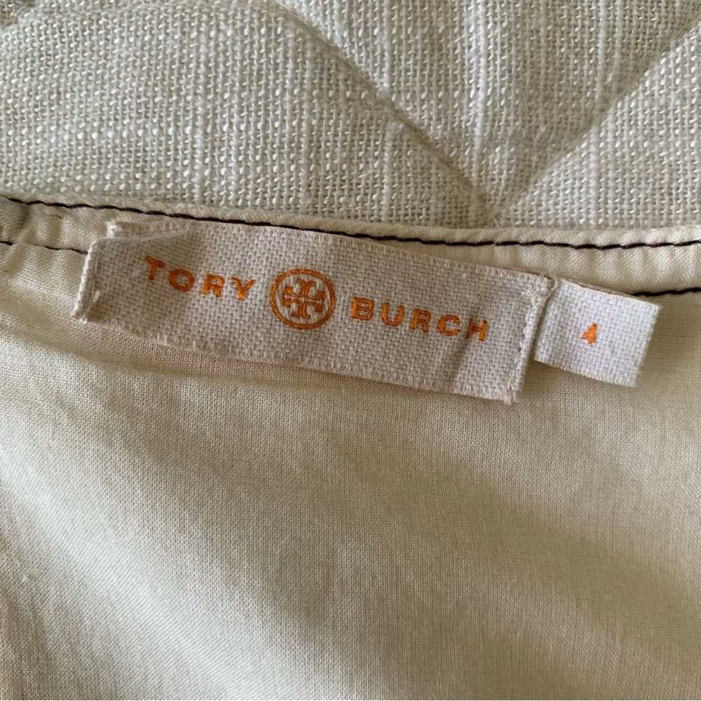 Tory Burch Tory Burch Women's Belted Linen Sheath… - image 8