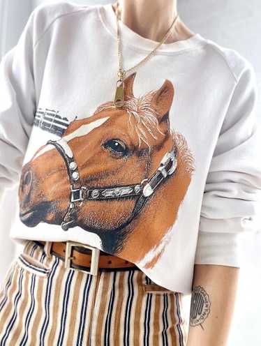 horsey sweatshirt
