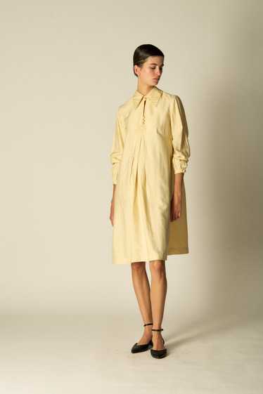 Eleanor Brenner Cream Silk Dress