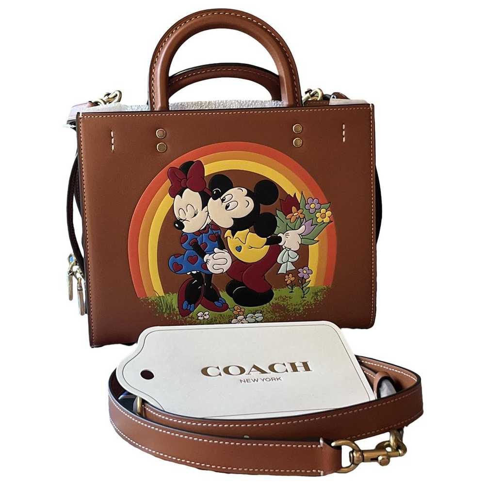 Coach Disney collection leather handbag - image 1