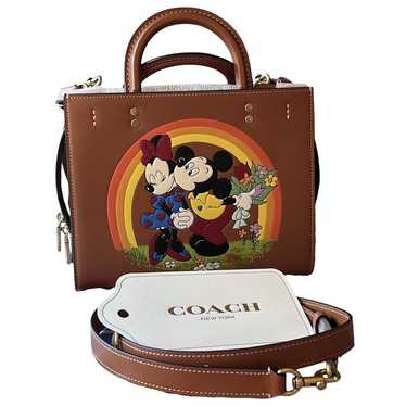 Coach Disney collection leather handbag