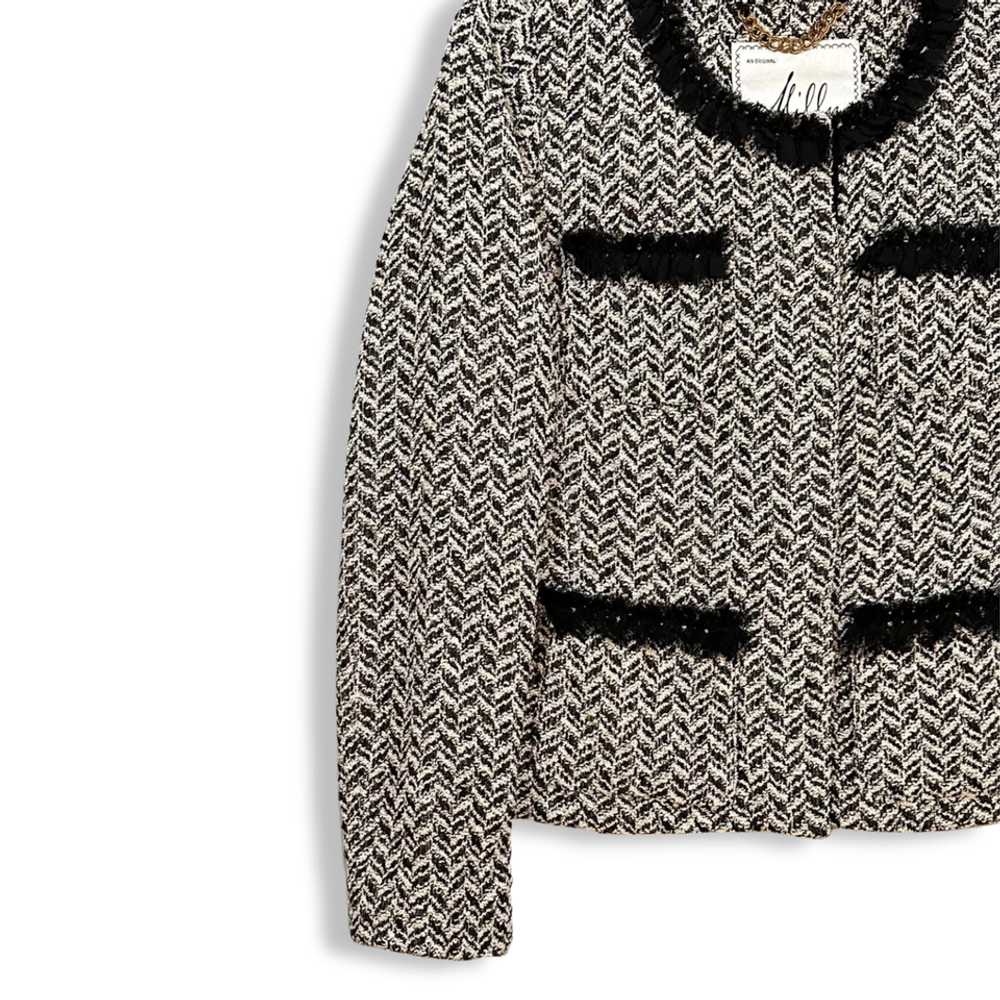 Milly 00's Wool-Blend Bouclé Jacket (S) | Used,… - image 3