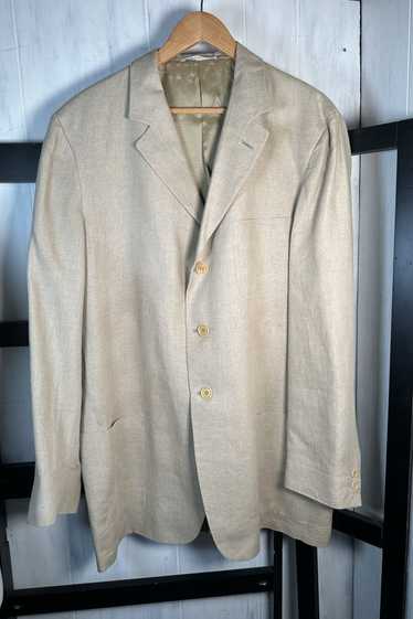Ermenegildo Zegna 100% Linen Jacket, 48-extra T, D