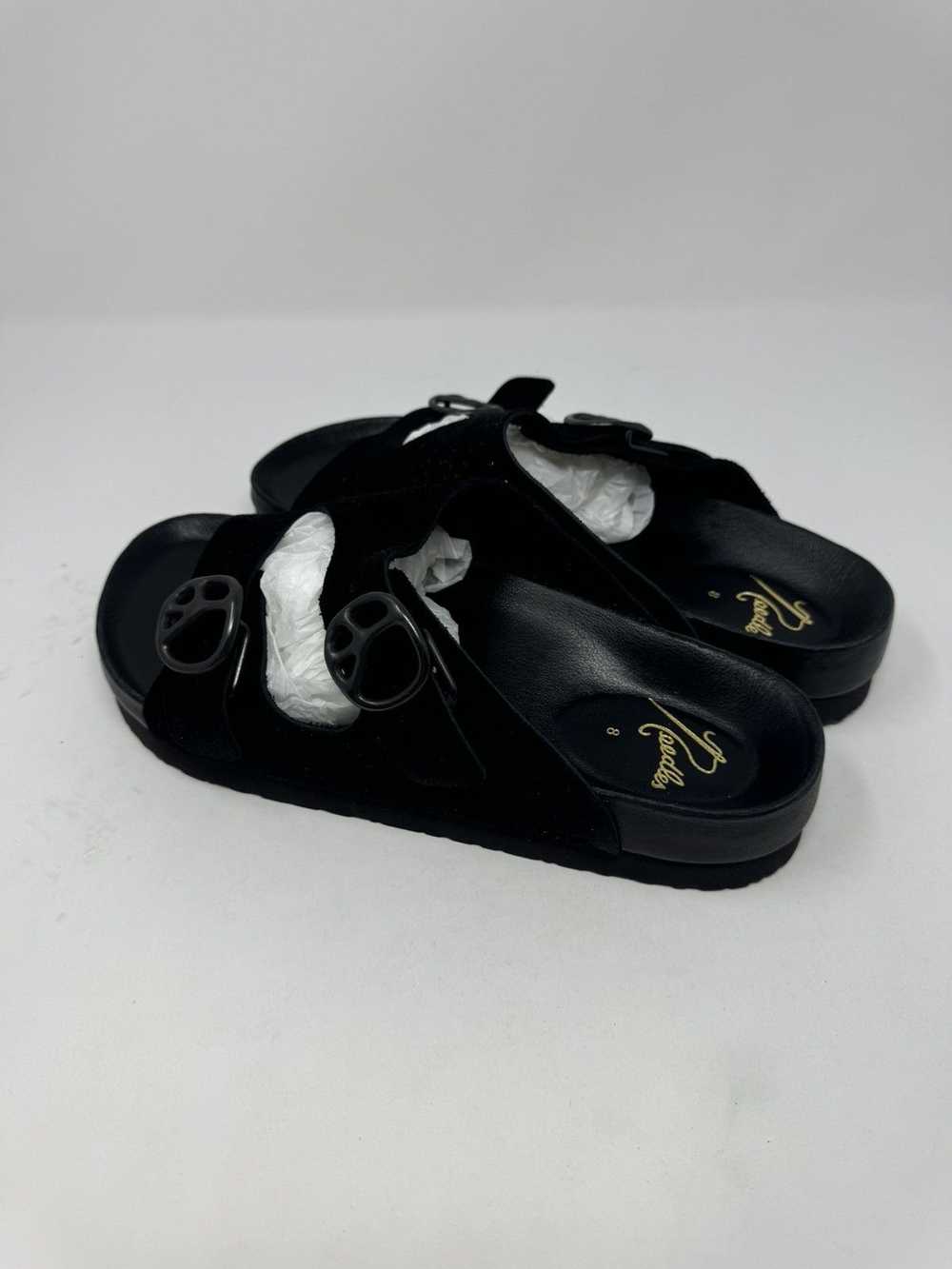 Needles Suede Leather Double Strap Sandal - image 6