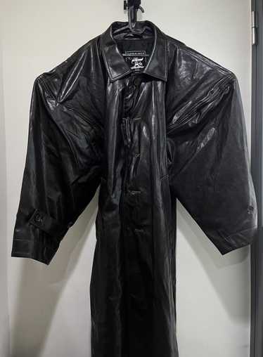 Y/Project Y Project Leather Coat
