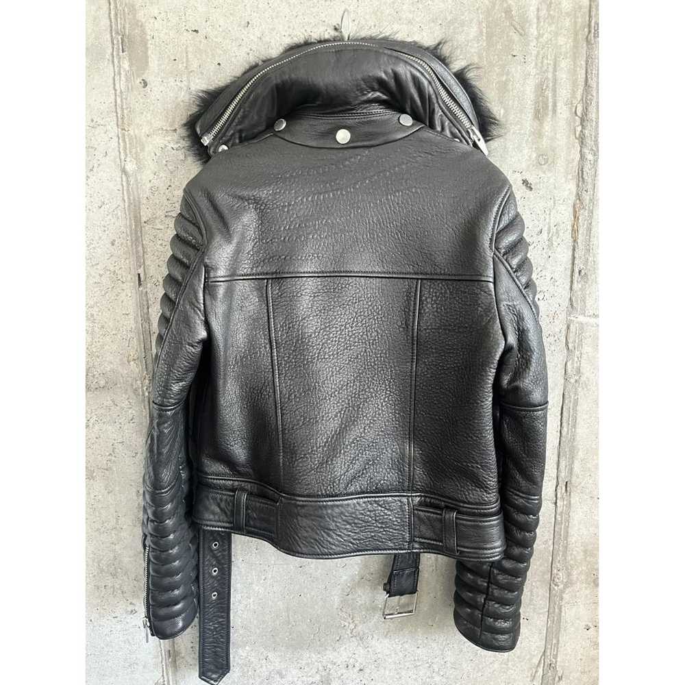 The Arrivals Leather biker jacket - image 8