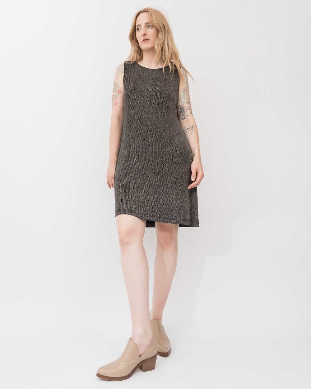 Vintage 90s Speckled Slinky Dress (S-L) - image 5