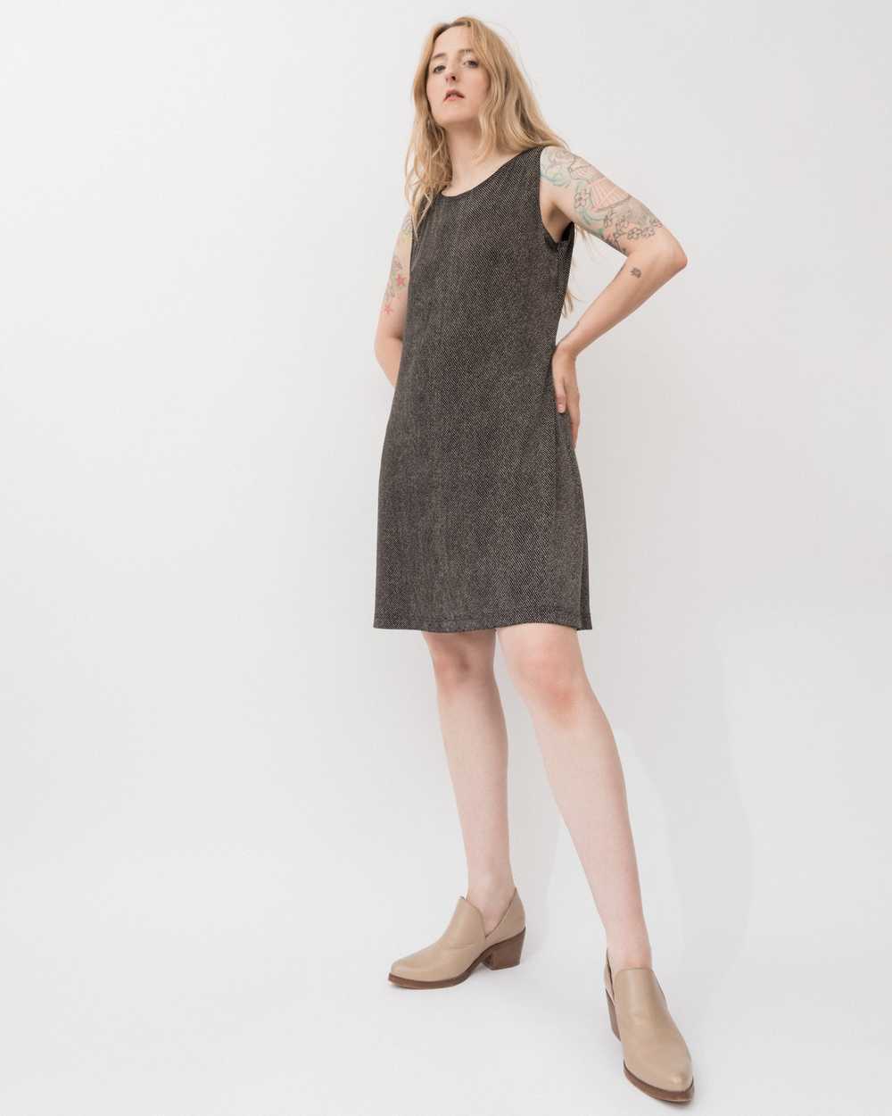 Vintage 90s Speckled Slinky Dress (S-L) - image 6