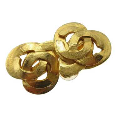 Chanel Yellow gold earrings