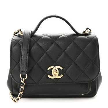 CHANEL Caviar Quilted Small Business Affinity Flap
