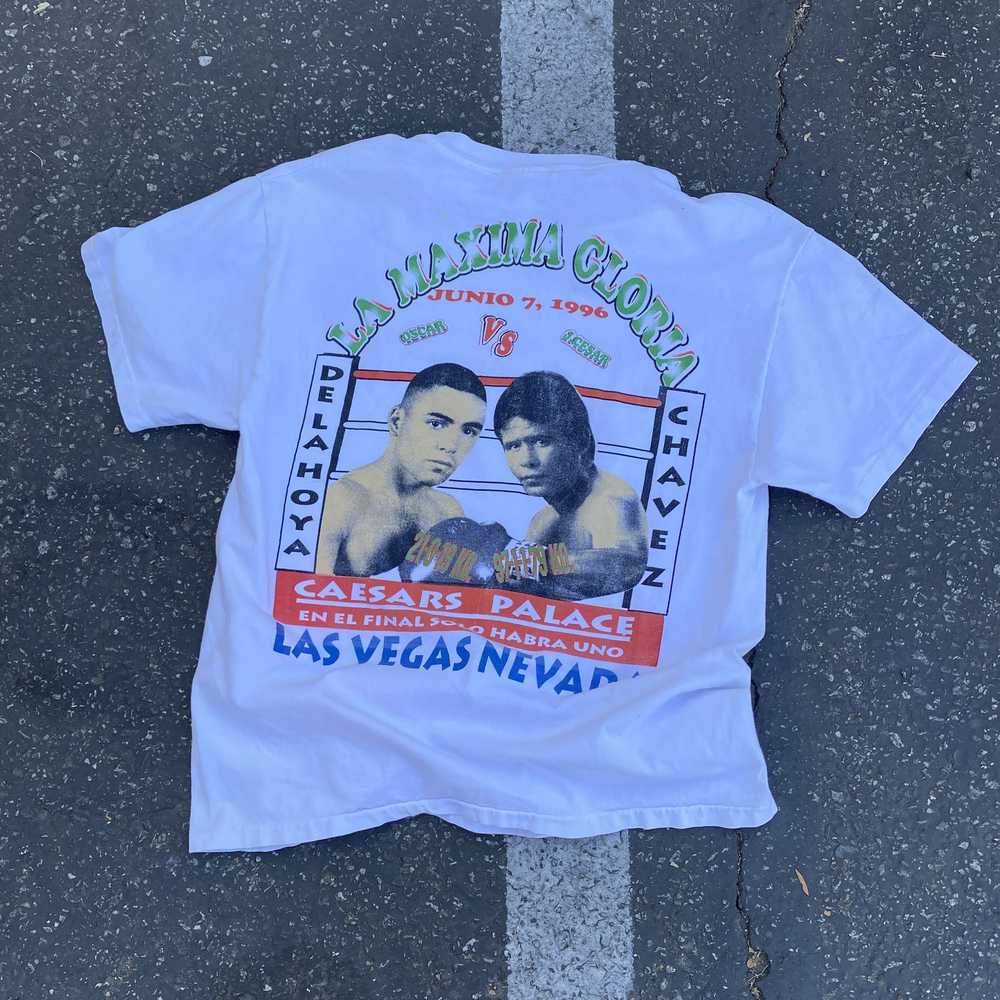 Vintage 1996 Oscar De La Hoya vs Julio Cesar Chav… - image 1