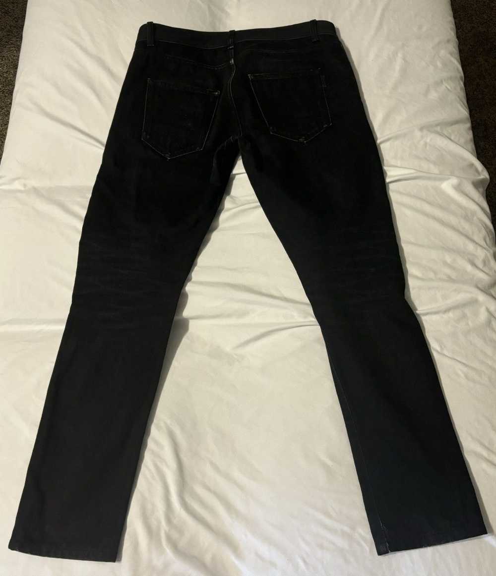 Yves Saint Laurent SLP denim black skinny jeans 3… - image 2