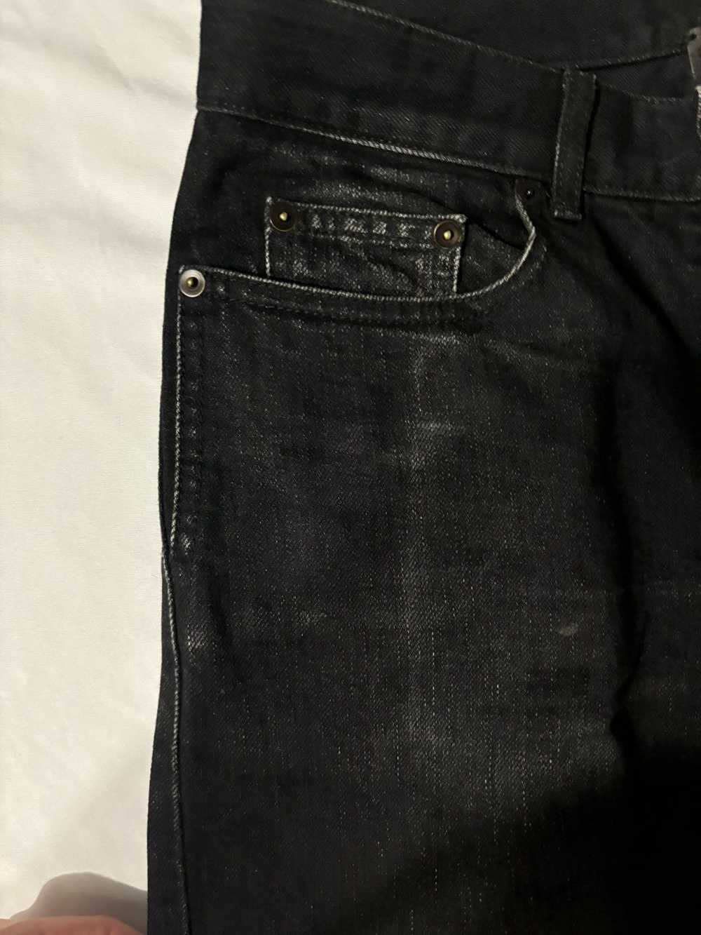 Yves Saint Laurent SLP denim black skinny jeans 3… - image 4