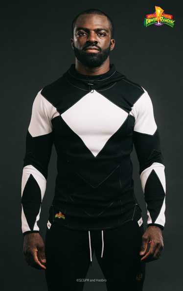 SUPERX POWER RANGERS™️ - Black Ranger Pullover