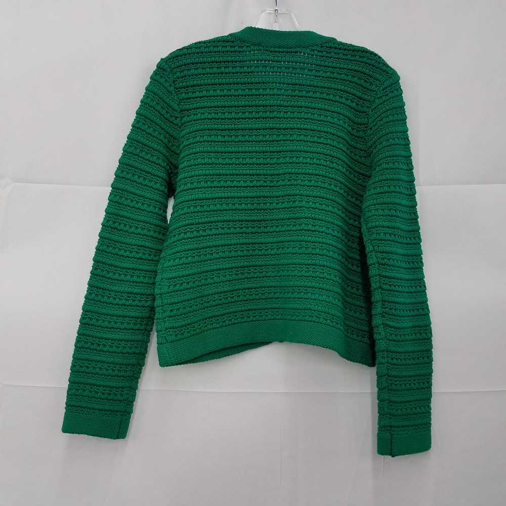 Loft Green Knit Cardigan NWT Size Medium - image 3