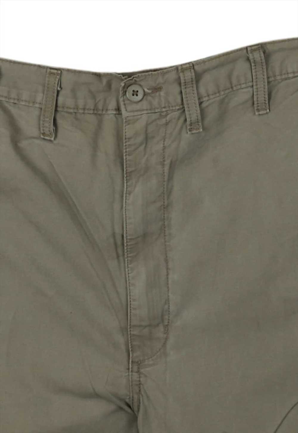 Vintage 90's Wrangler Shorts Cargo pockets Khaki … - image 3